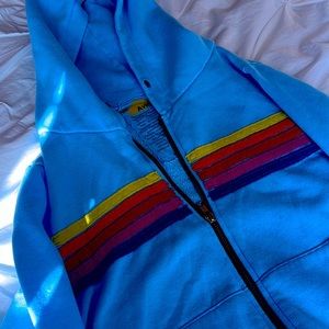 Blue 5 stripe aviator nation